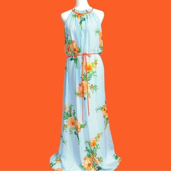 Be by chetta b gorgeous maxi dress! New! - Picture 2 of 12